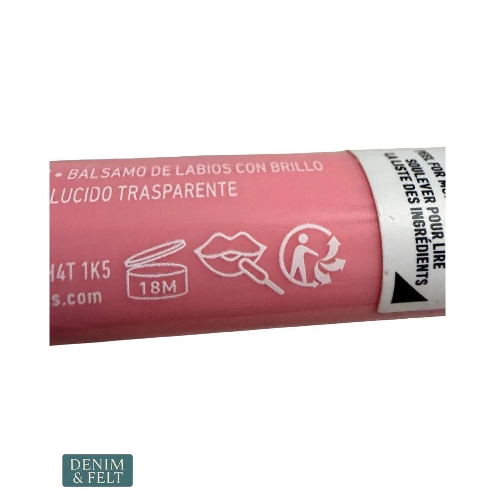 NEW NYX Fat Oil Slick Click Shiny Lip Balm Clout 02 Soft Baby Pink Vegan 2g